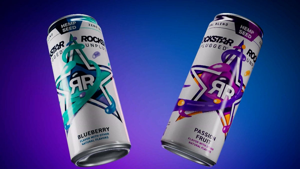 PepsiCo launches hemp-infused Rockstar Energy drink